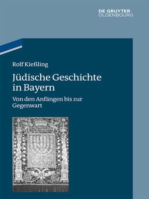 cover image of Jüdische Geschichte in Bayern